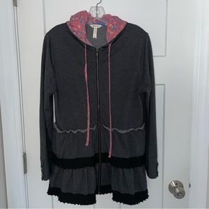 Matilda Jane Gray and Pink Hoodie
